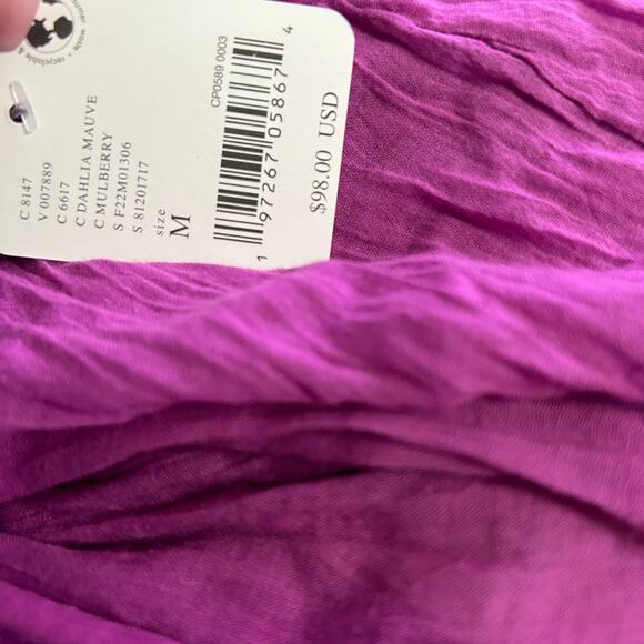 NEW Free People FP One Ilektra Slip Dress in Mulberry Lace Boho Size Medium $98 - Picture 8 of 8